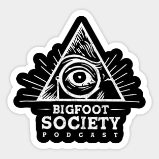 Bigfoot Society LARGE ALL SQUATCHING EYE Sticker